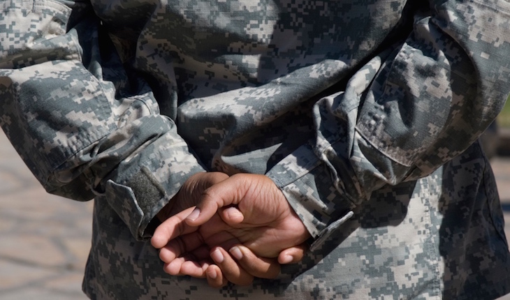 Army Cadet Hands