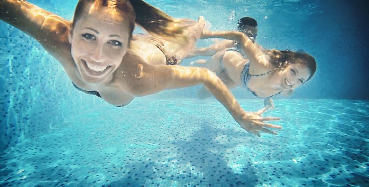 Underwater fun.